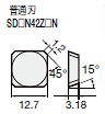 タンガロイ SDKN42ZTN NS740