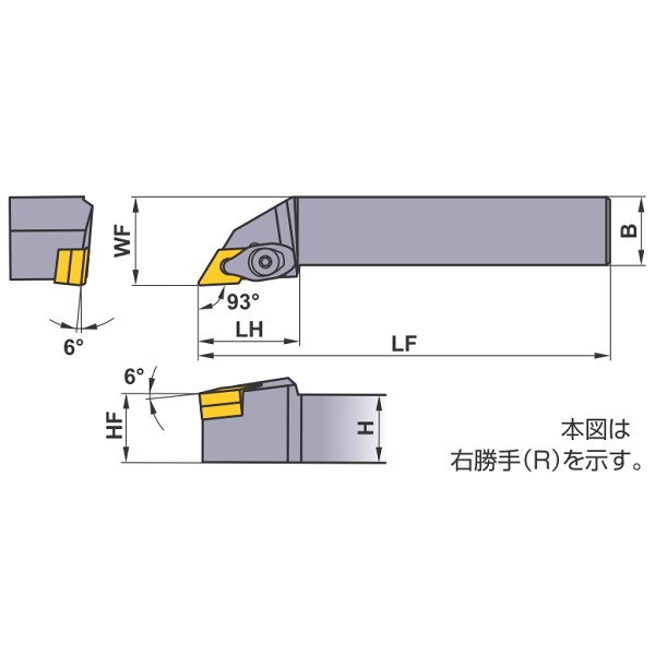 三菱 DNMG用外径バイト | 機械工具通販ツールバザール