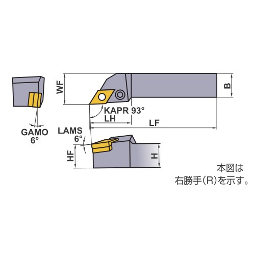 三菱 DNMG用外径バイト | 機械工具通販ツールバザール