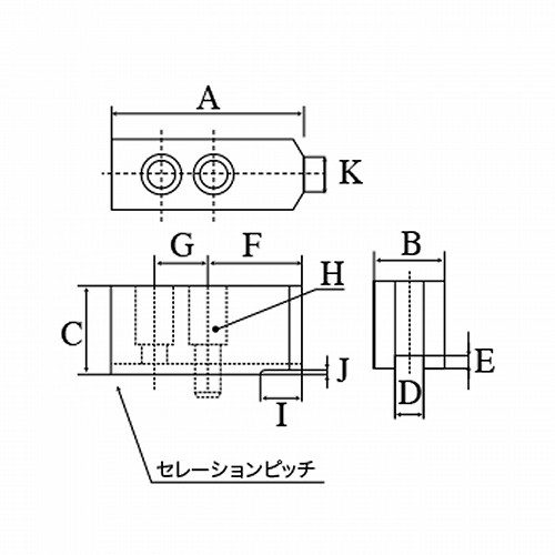 北川用生爪 B-205 高さ25 JBコーポレーション