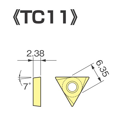 大昭和精機 TCGT110204FLM DA1000